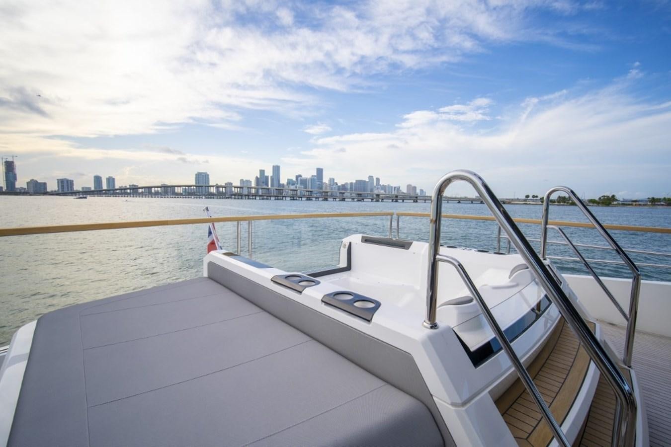 a boat on a body of water aboard SUNSEEKER 90/25 Yacht for Sale