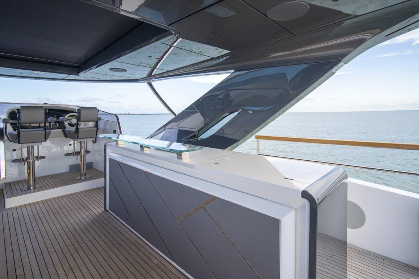 a boat on the water aboard SUNSEEKER 90/25 Yacht for Sale