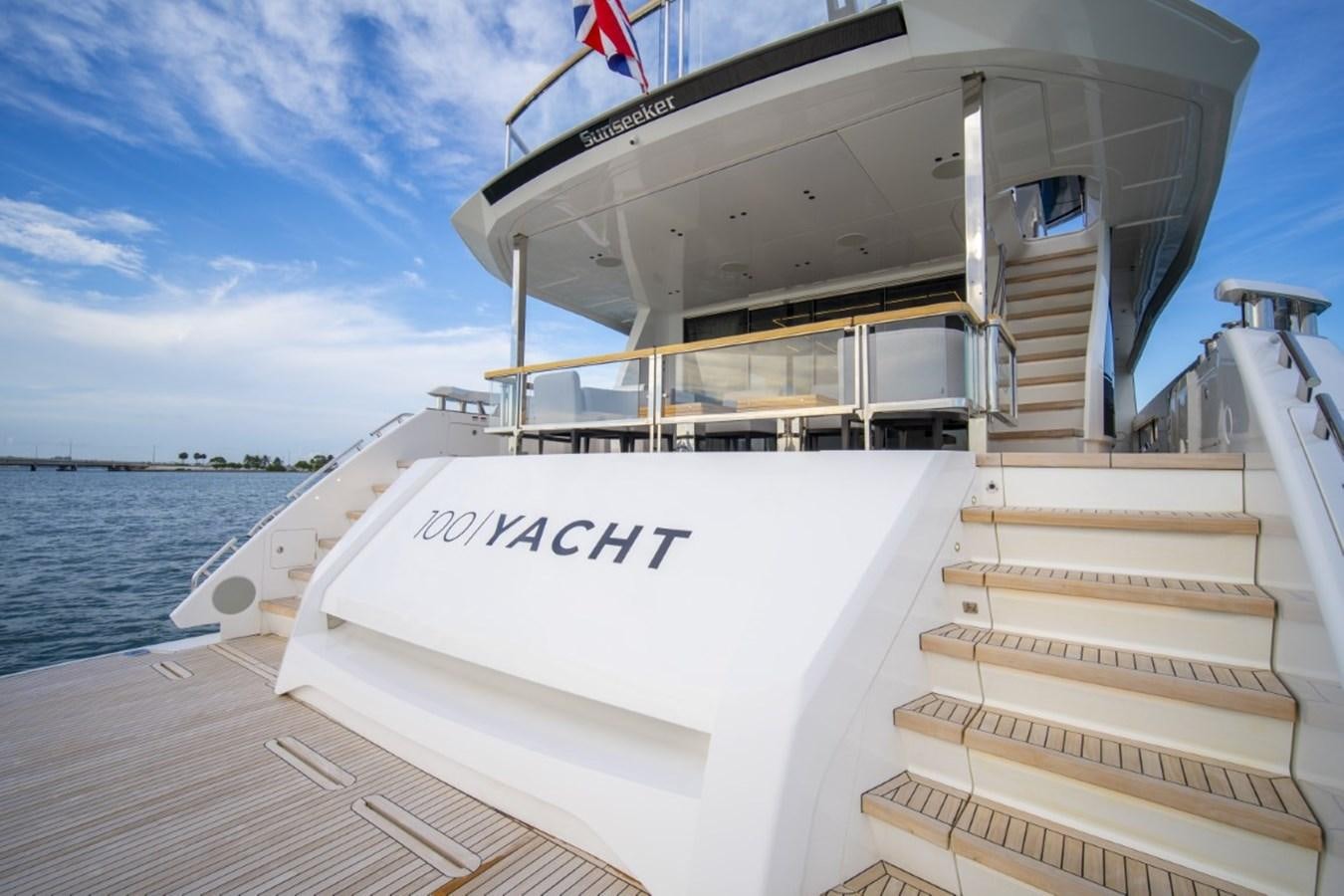 a boat on the water aboard SUNSEEKER 90/25 Yacht for Sale