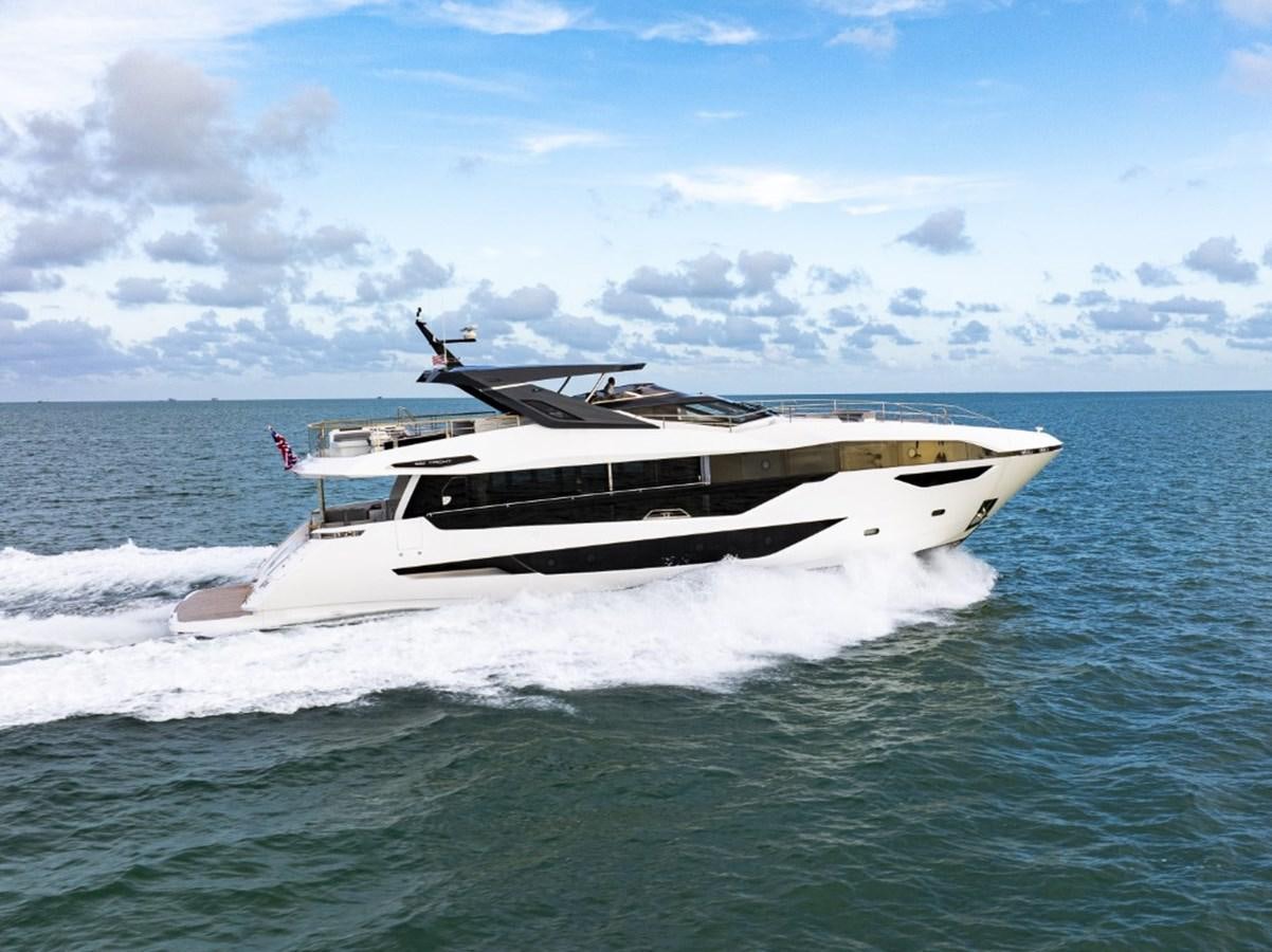 a boat on the water aboard SUNSEEKER 90/25 Yacht for Sale