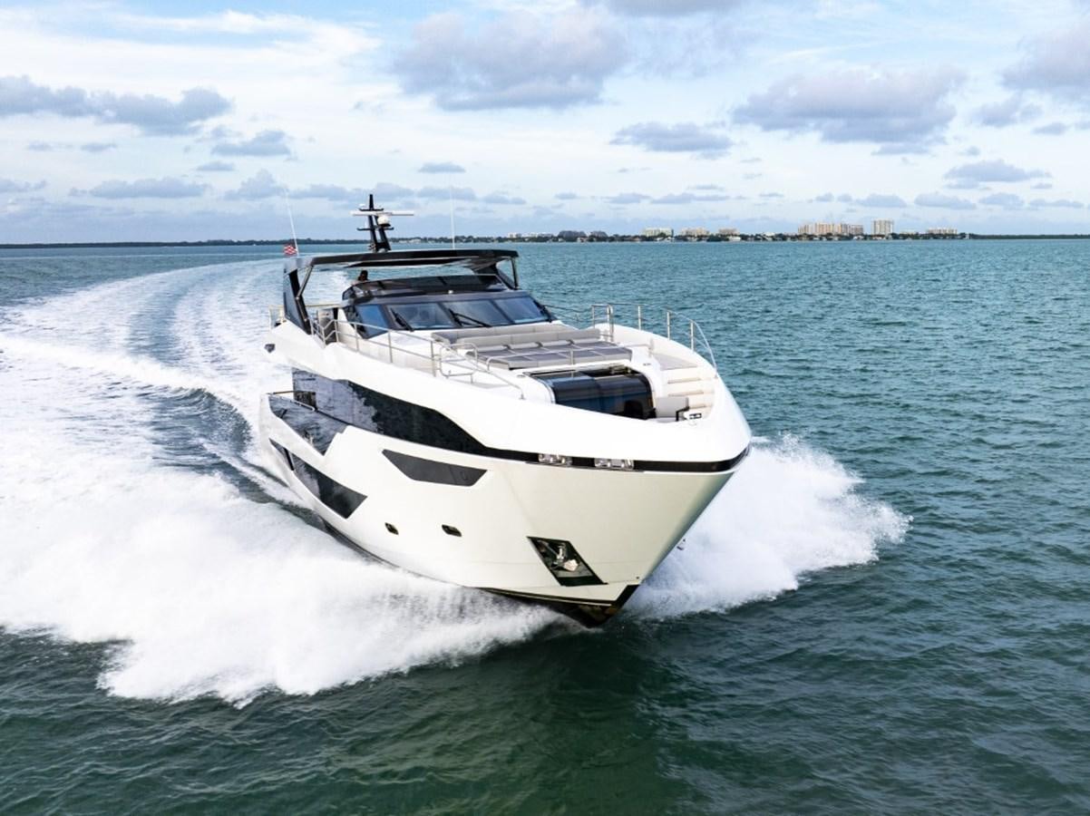 a boat on the water aboard SUNSEEKER 90/25 Yacht for Sale