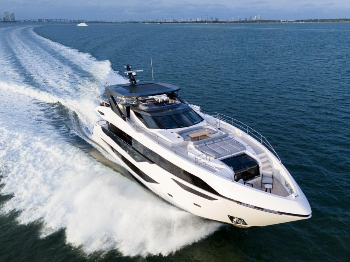 a boat on the water aboard SUNSEEKER 90/25 Yacht for Sale
