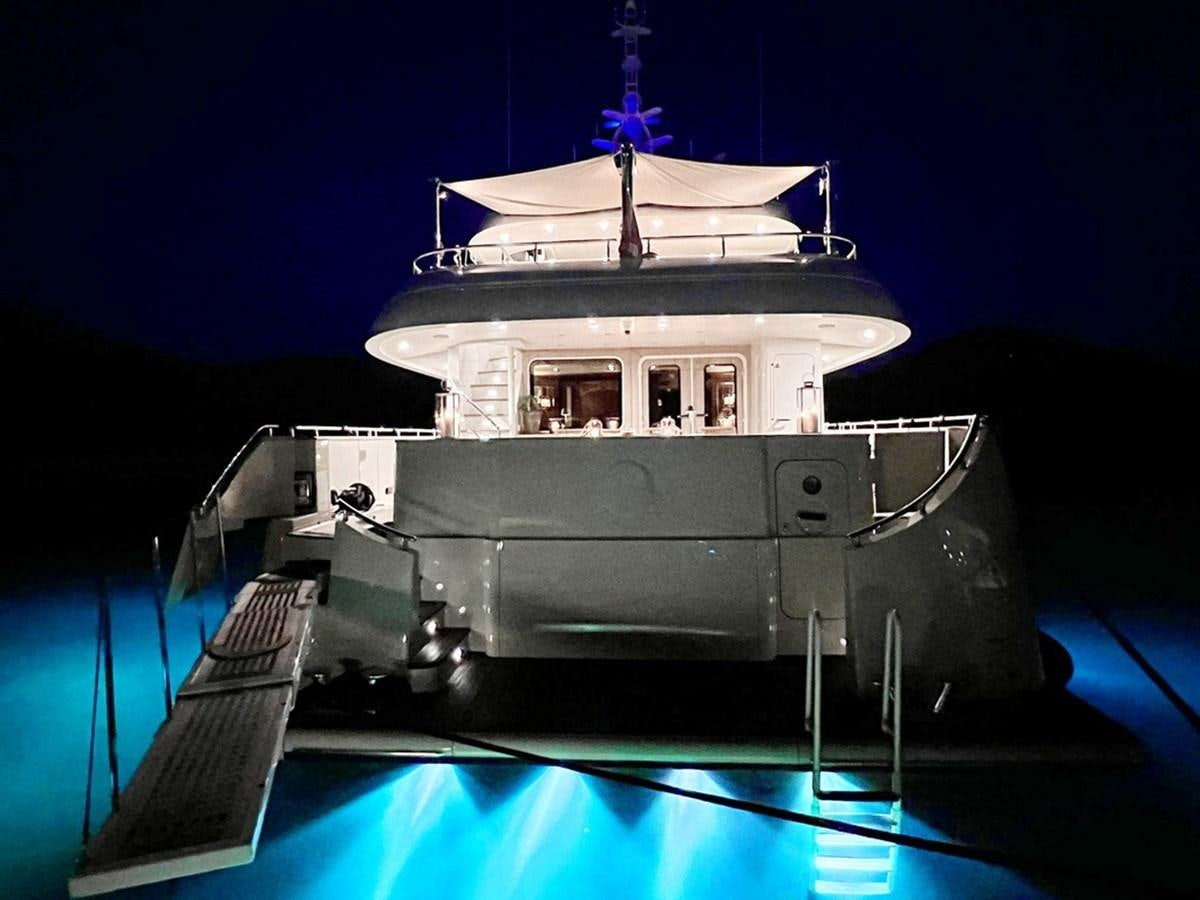 a space shuttle on a launch pad aboard O Yacht for Sale