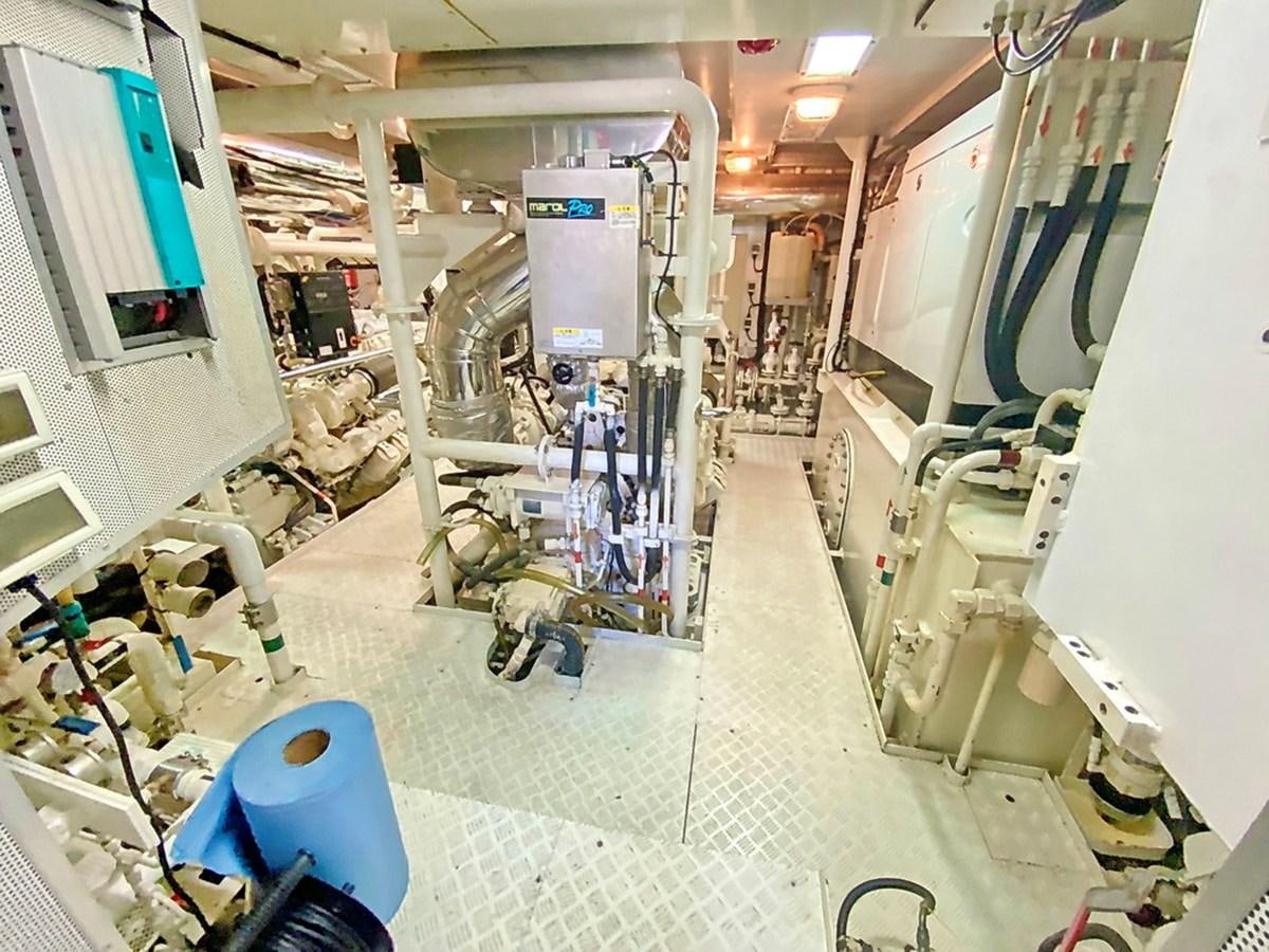 a room with equipment and tools aboard O Yacht for Sale