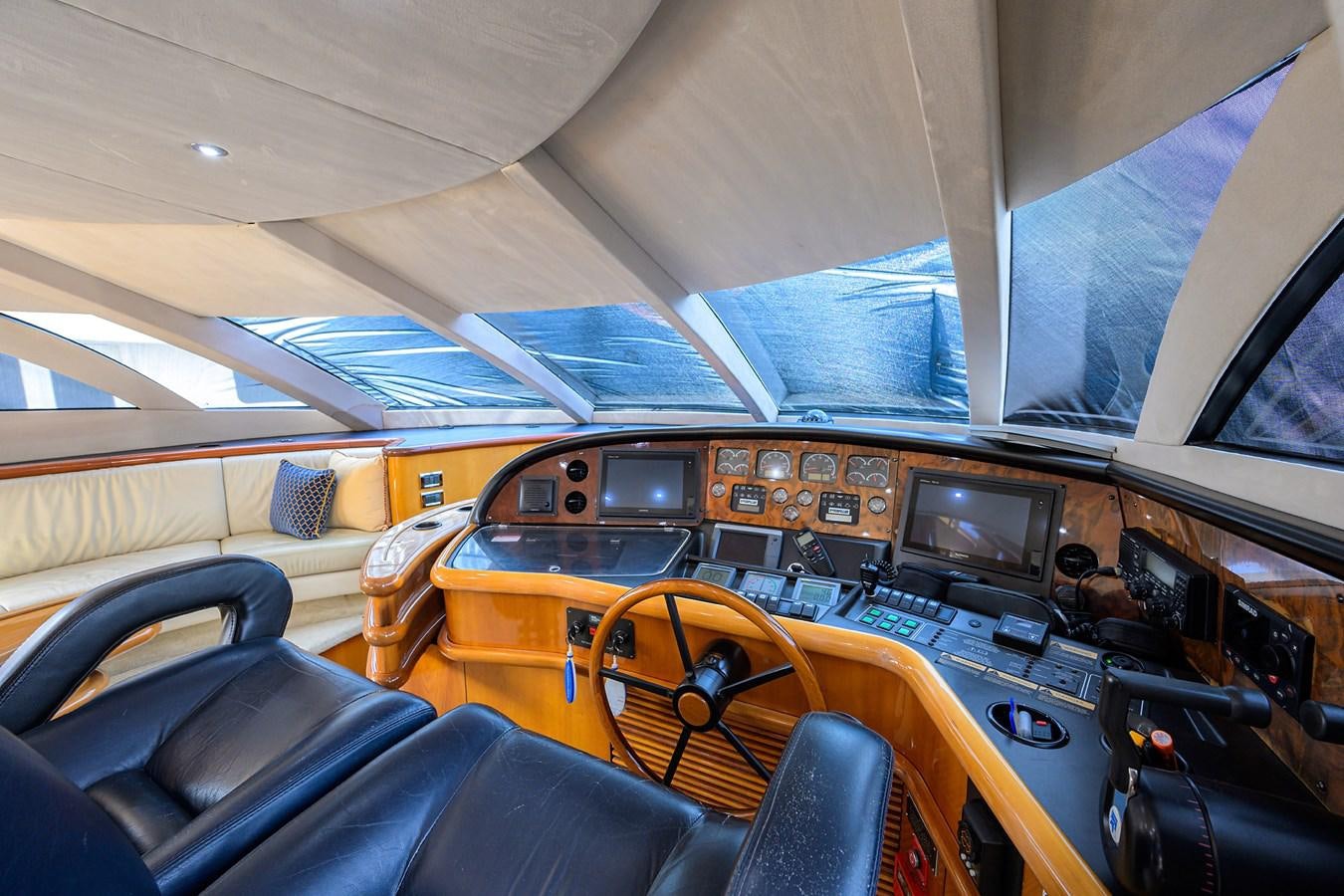 inside of a plane aboard MISTRAL Yacht for Sale