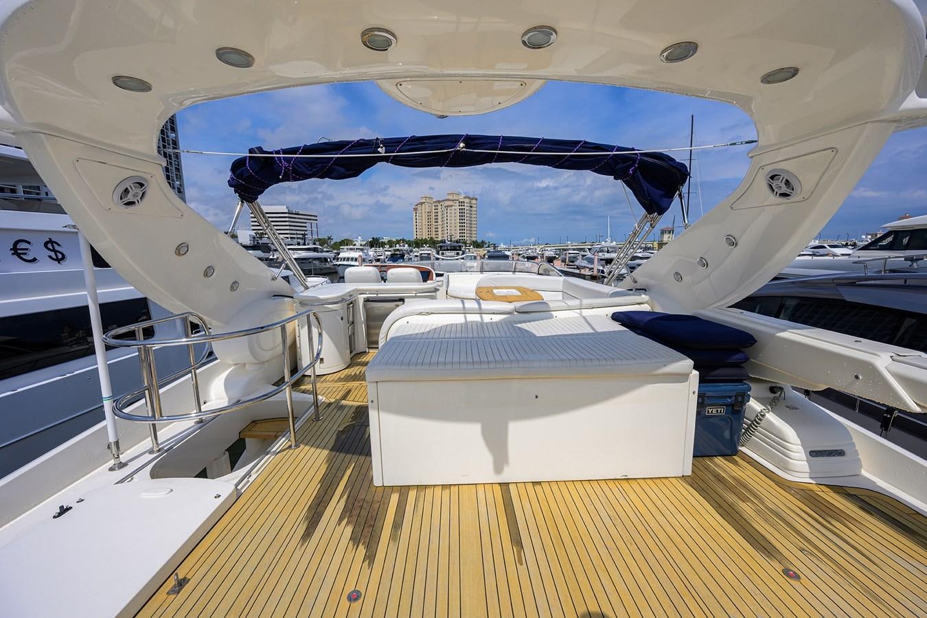 a view of the cockpit of an airplane aboard MISTRAL Yacht for Sale