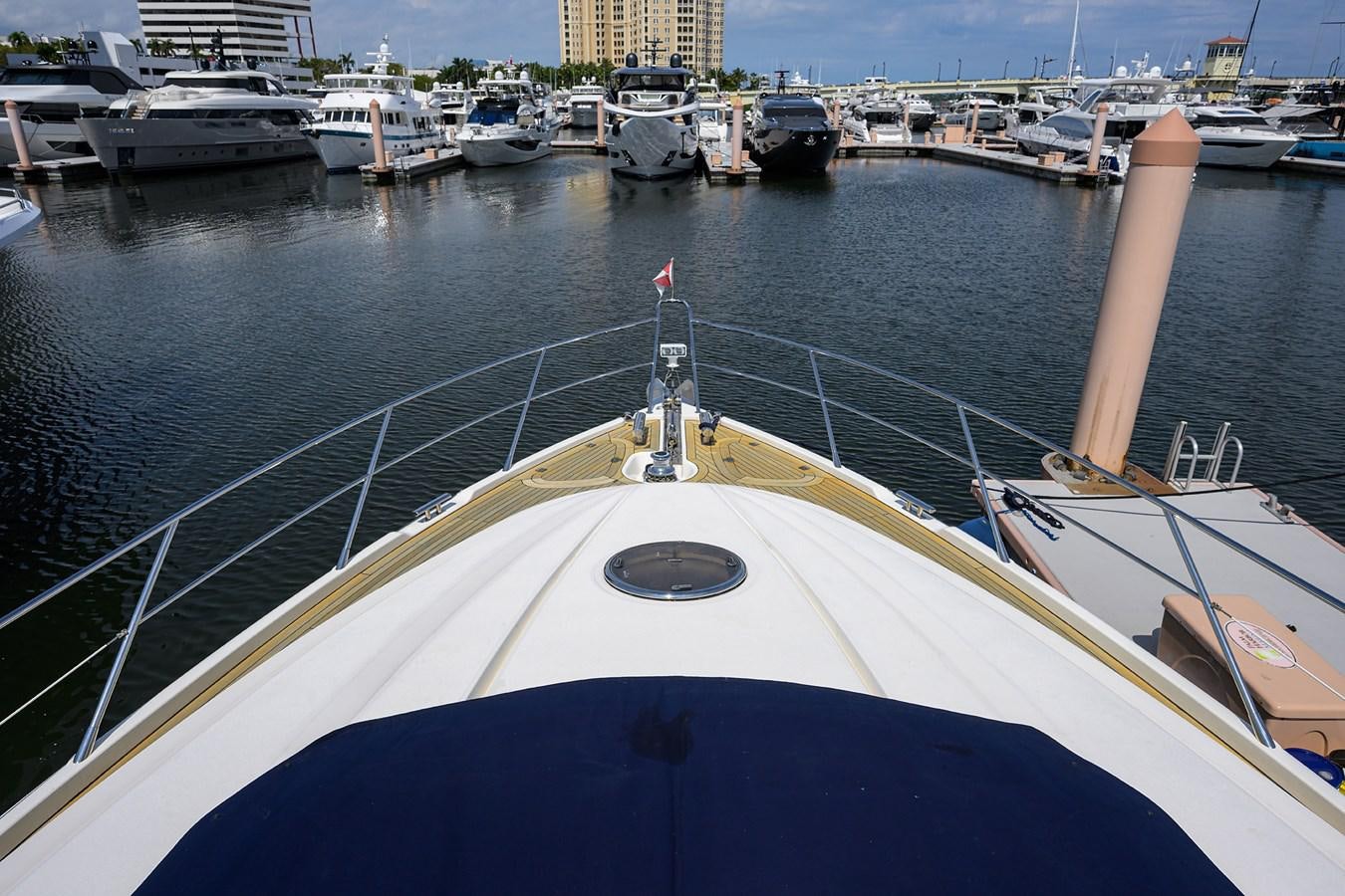 a boat in the water aboard MISTRAL Yacht for Sale