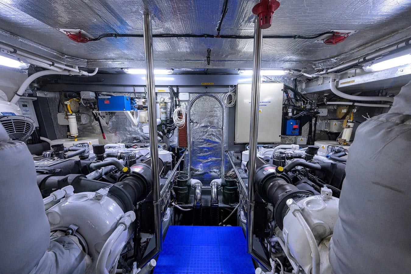 inside of a vehicle aboard MISTRAL Yacht for Sale