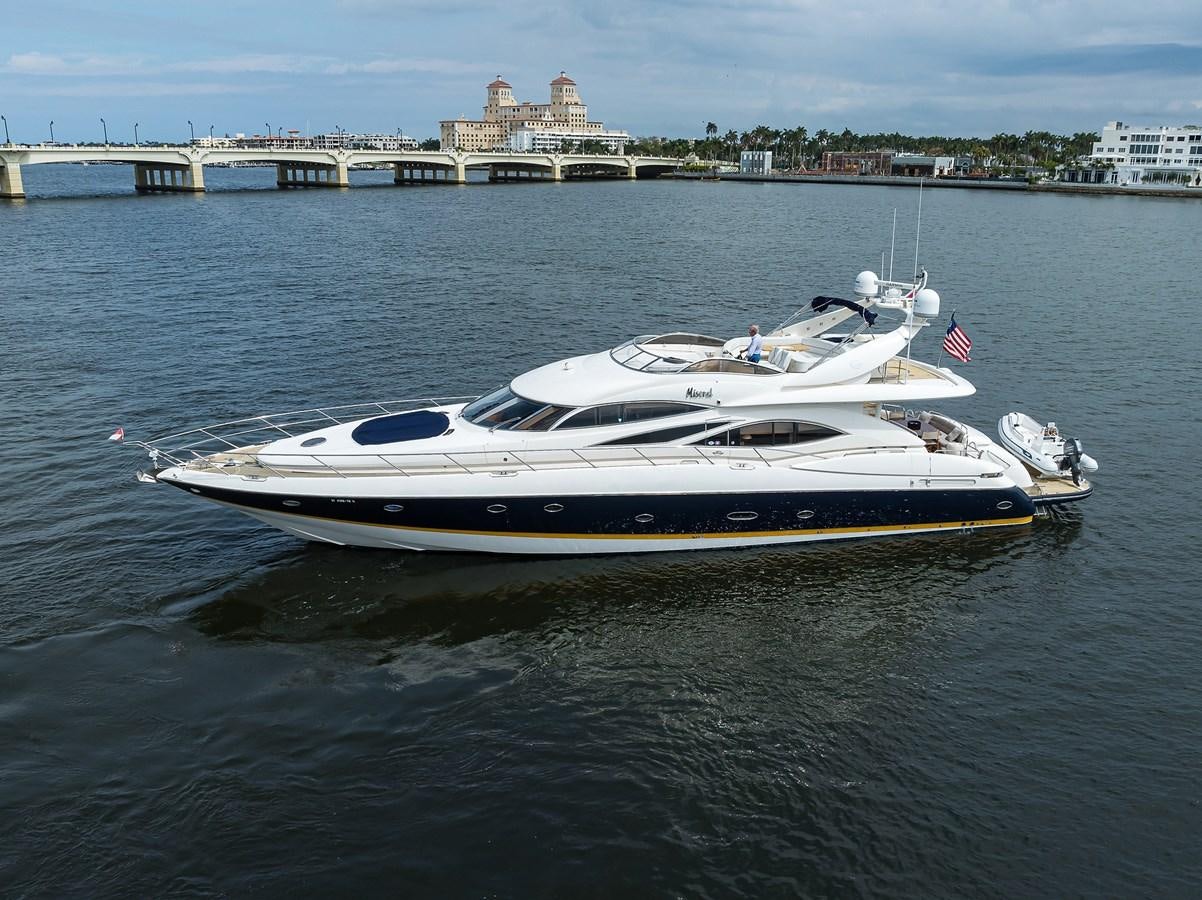a boat on the water aboard MISTRAL Yacht for Sale
