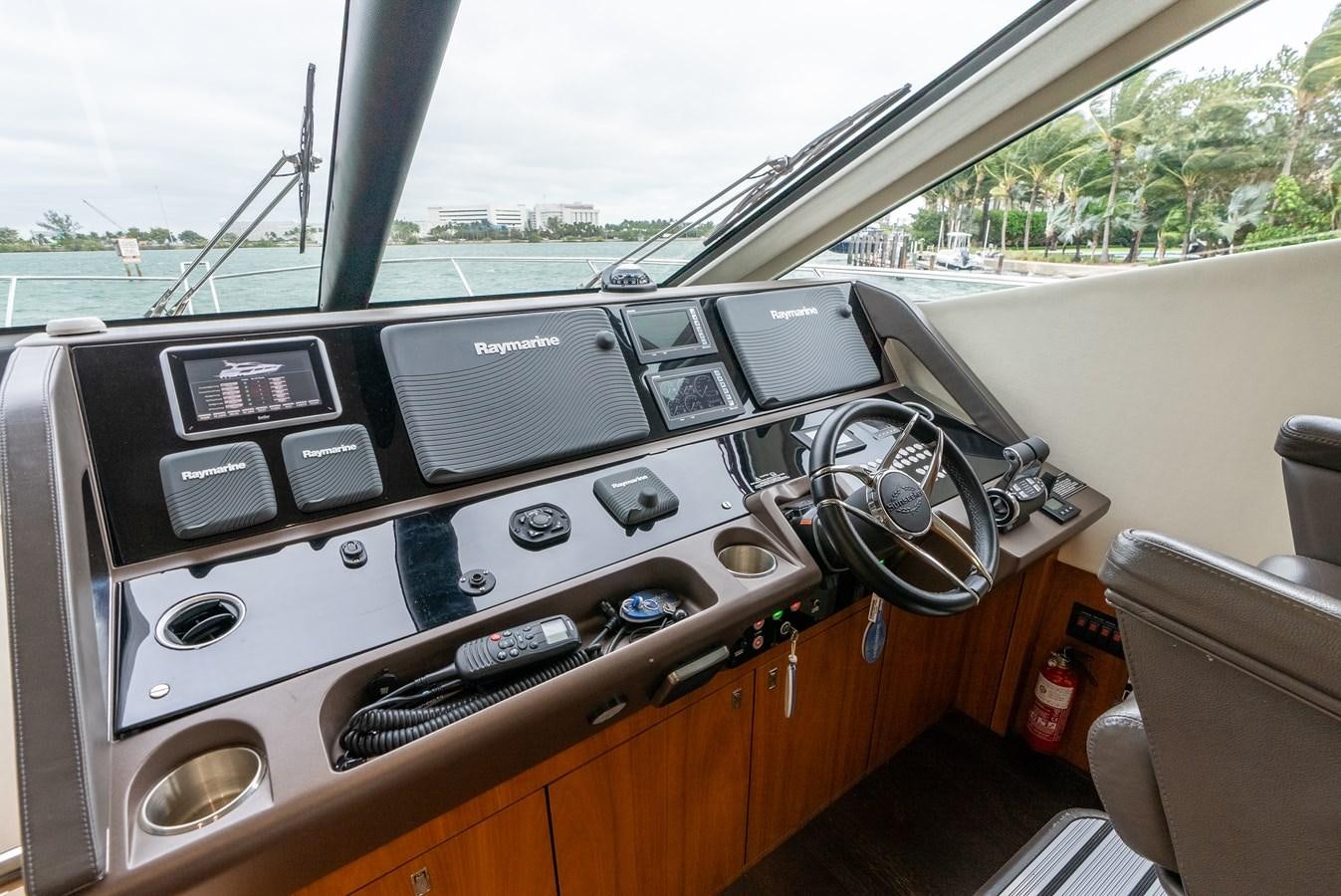 a car stereo system aboard SHANTI Yacht for Sale
