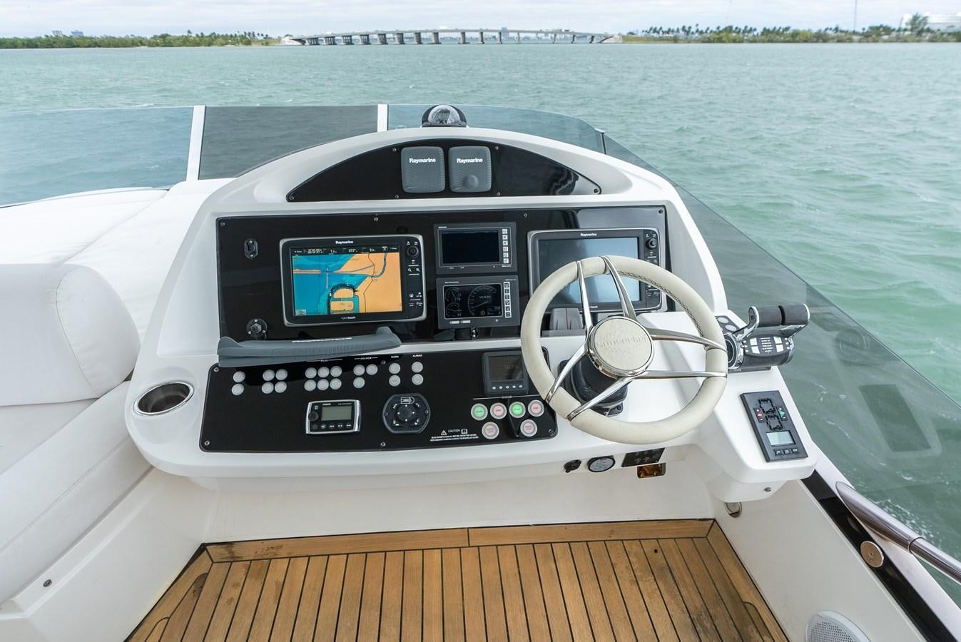 the inside of a boat aboard SHANTI Yacht for Sale