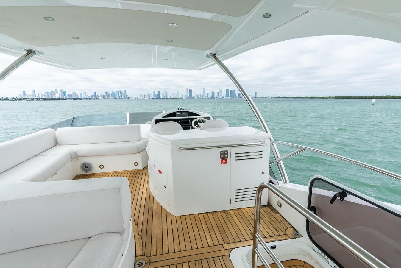 a boat on the water aboard SHANTI Yacht for Sale
