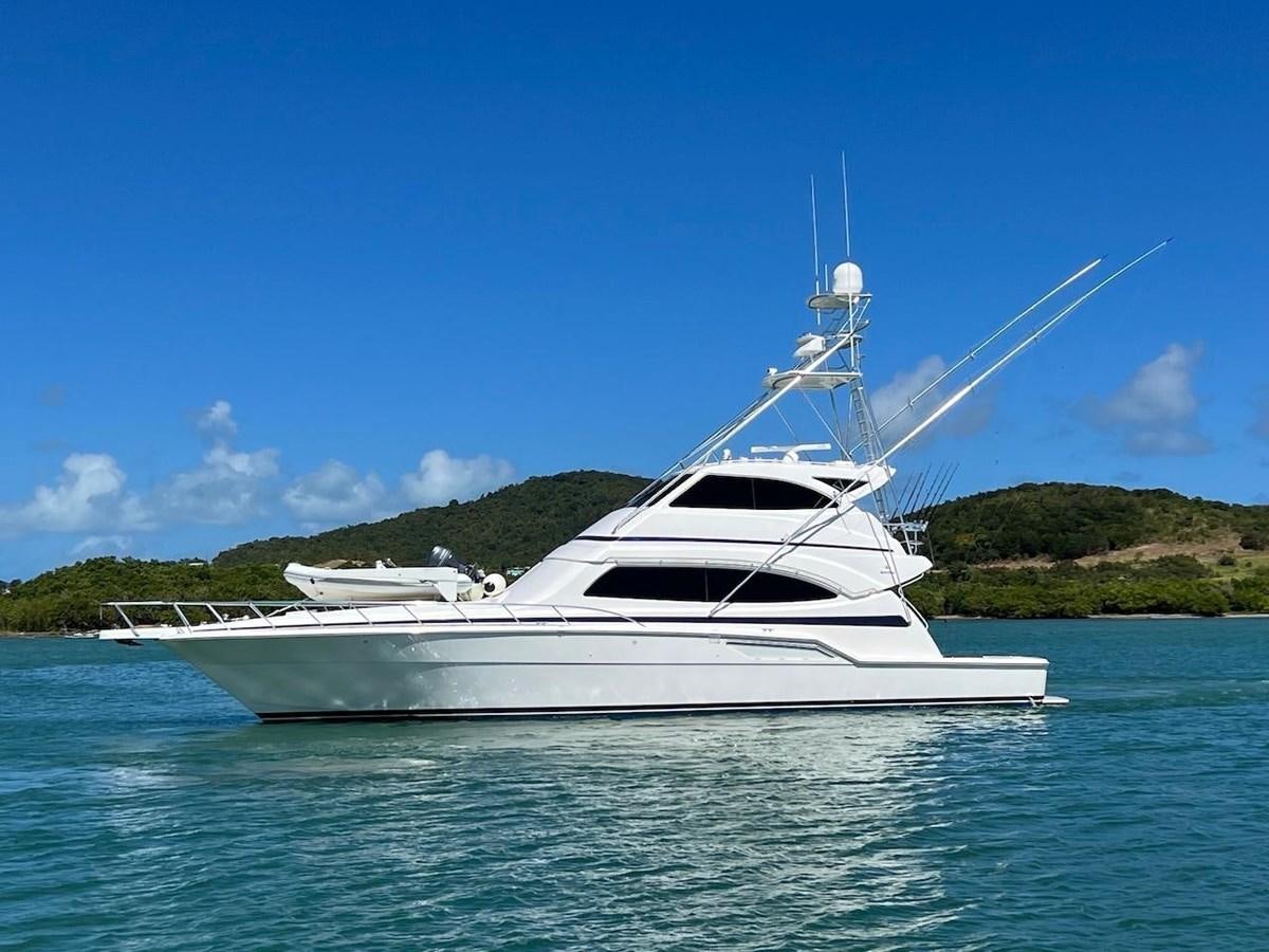a white yacht in the water aboard BEACH BUM Yacht for Sale