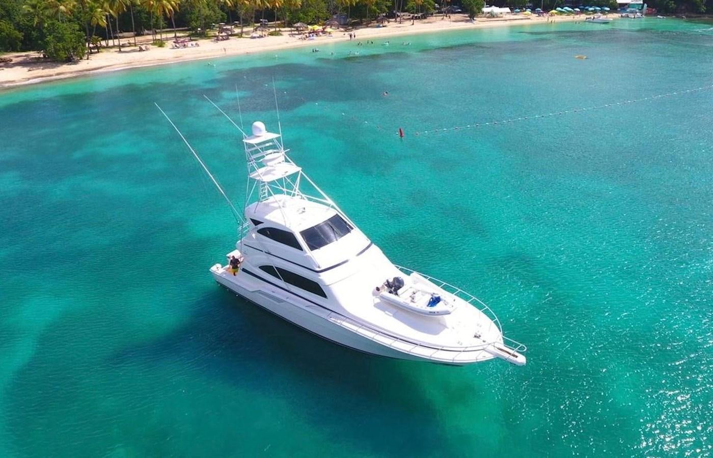 a boat on the water aboard BEACH BUM Yacht for Sale