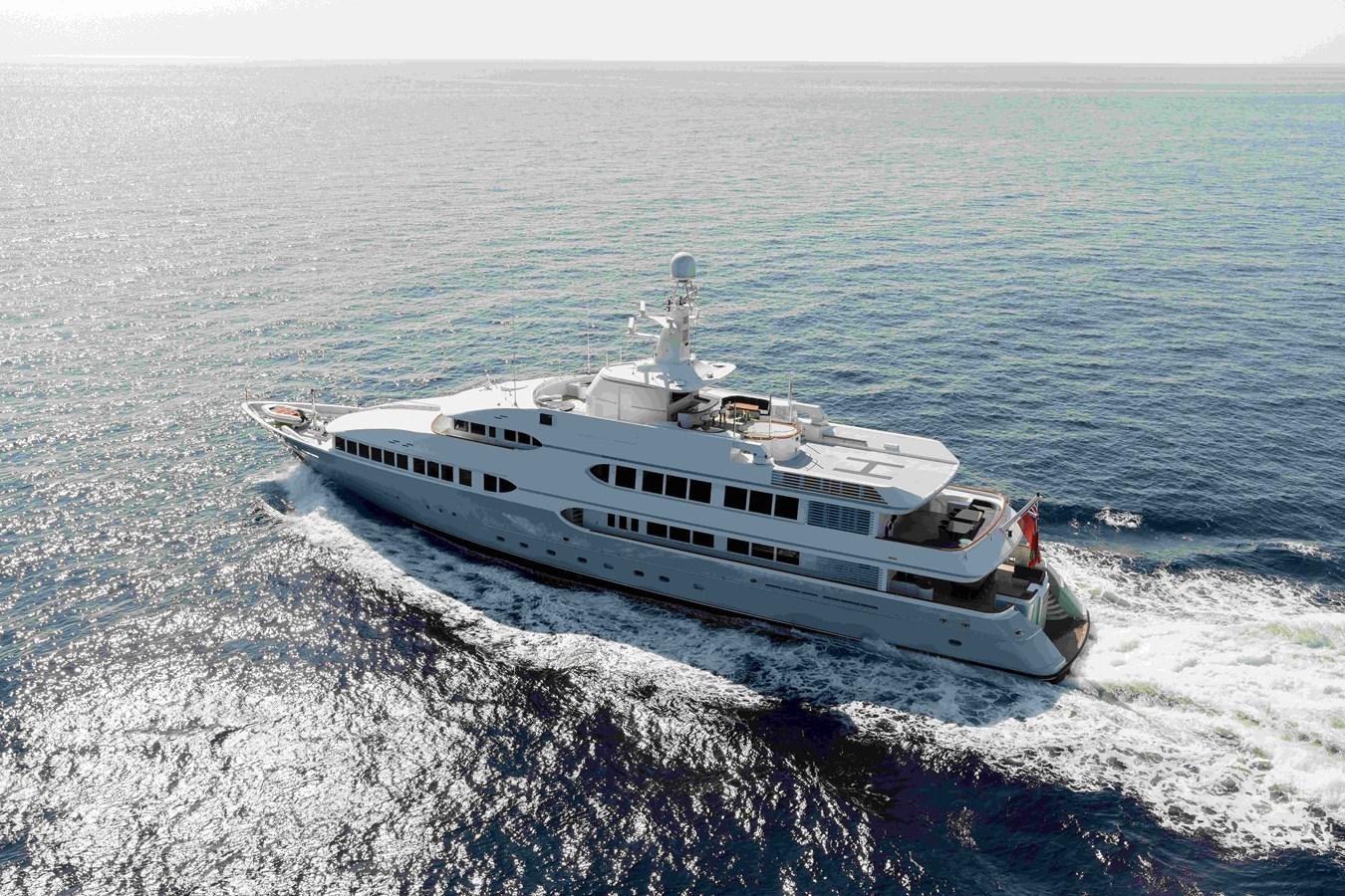 a ship in the water aboard OLYMPUS Yacht for Sale