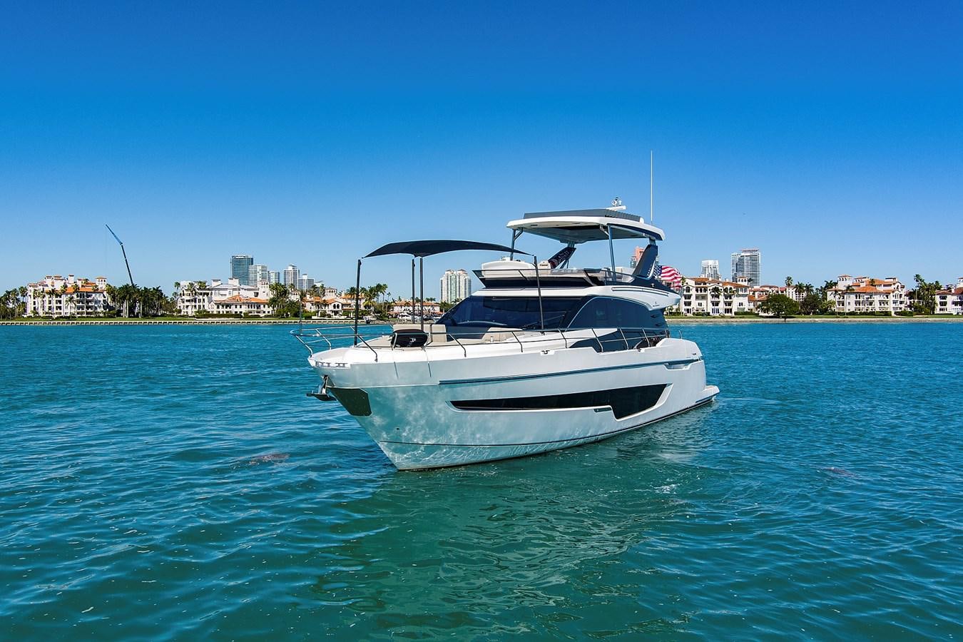 a boat in the water aboard RAW WAVE Yacht for Sale