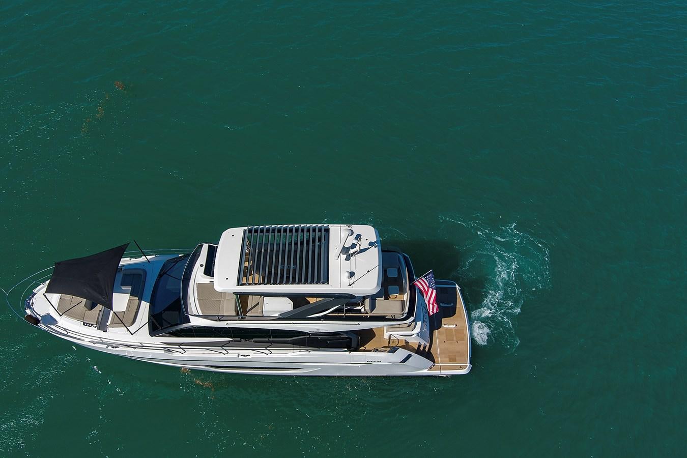 a boat in the water aboard RAW WAVE Yacht for Sale