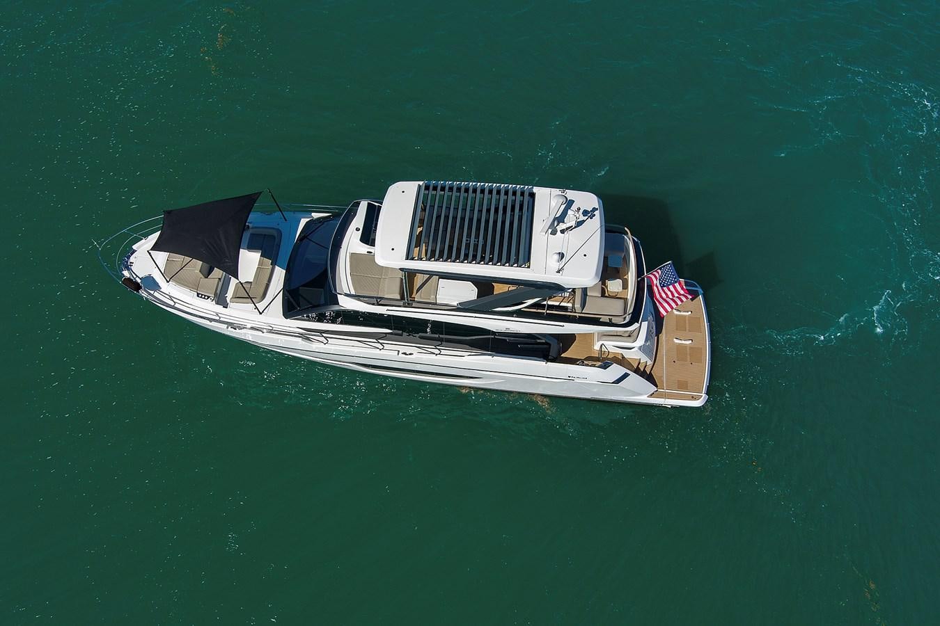 a boat in the water aboard RAW WAVE Yacht for Sale