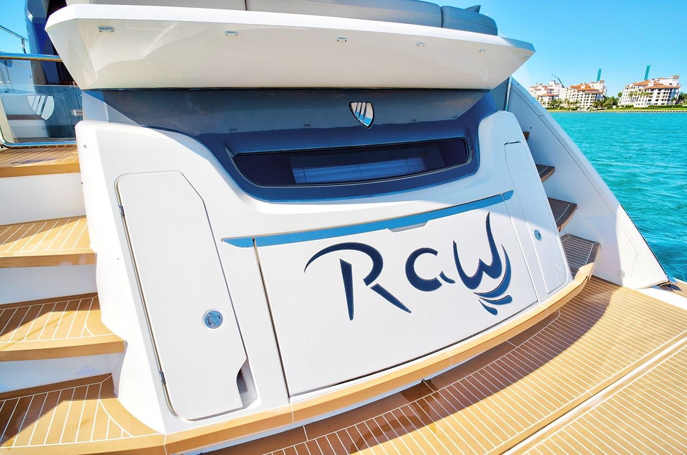 a boat on the water aboard RAW WAVE Yacht for Sale