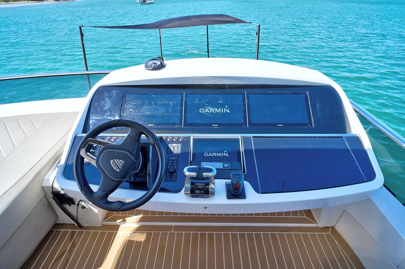 a boat on the water aboard RAW WAVE Yacht for Sale
