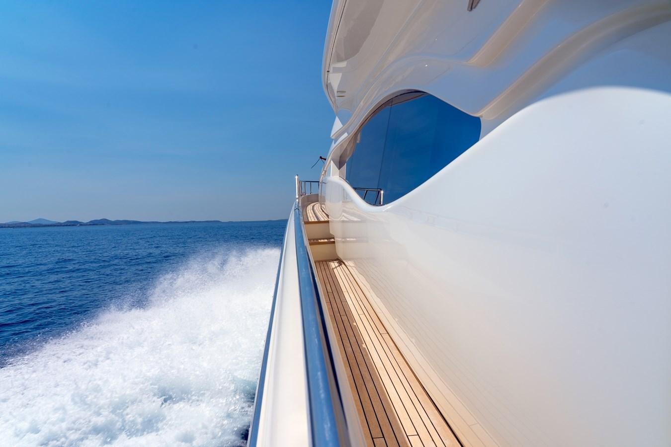 a boat on the water aboard SOFIA D Yacht for Sale