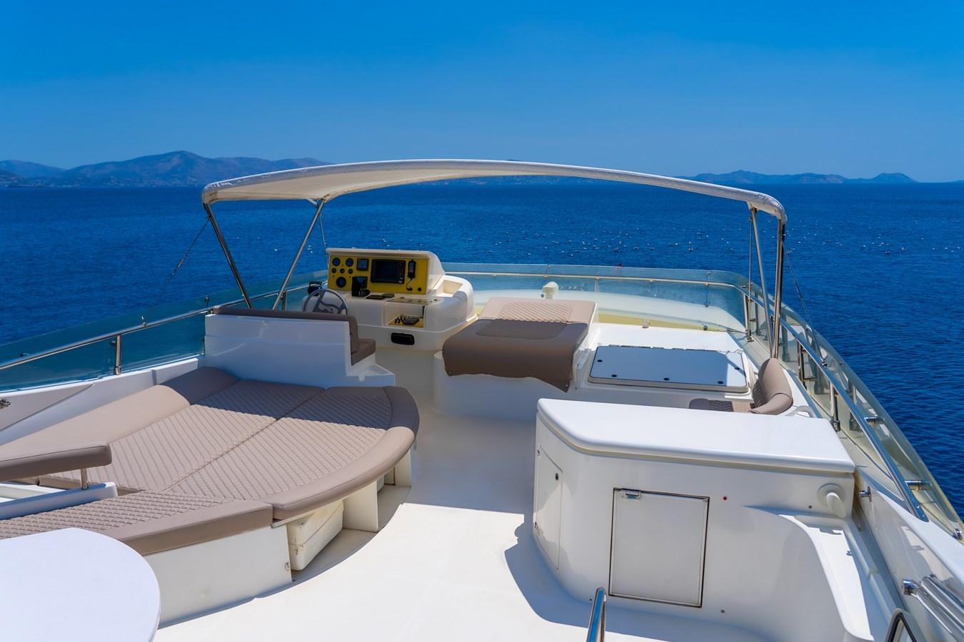a boat on the water aboard SOFIA D Yacht for Sale