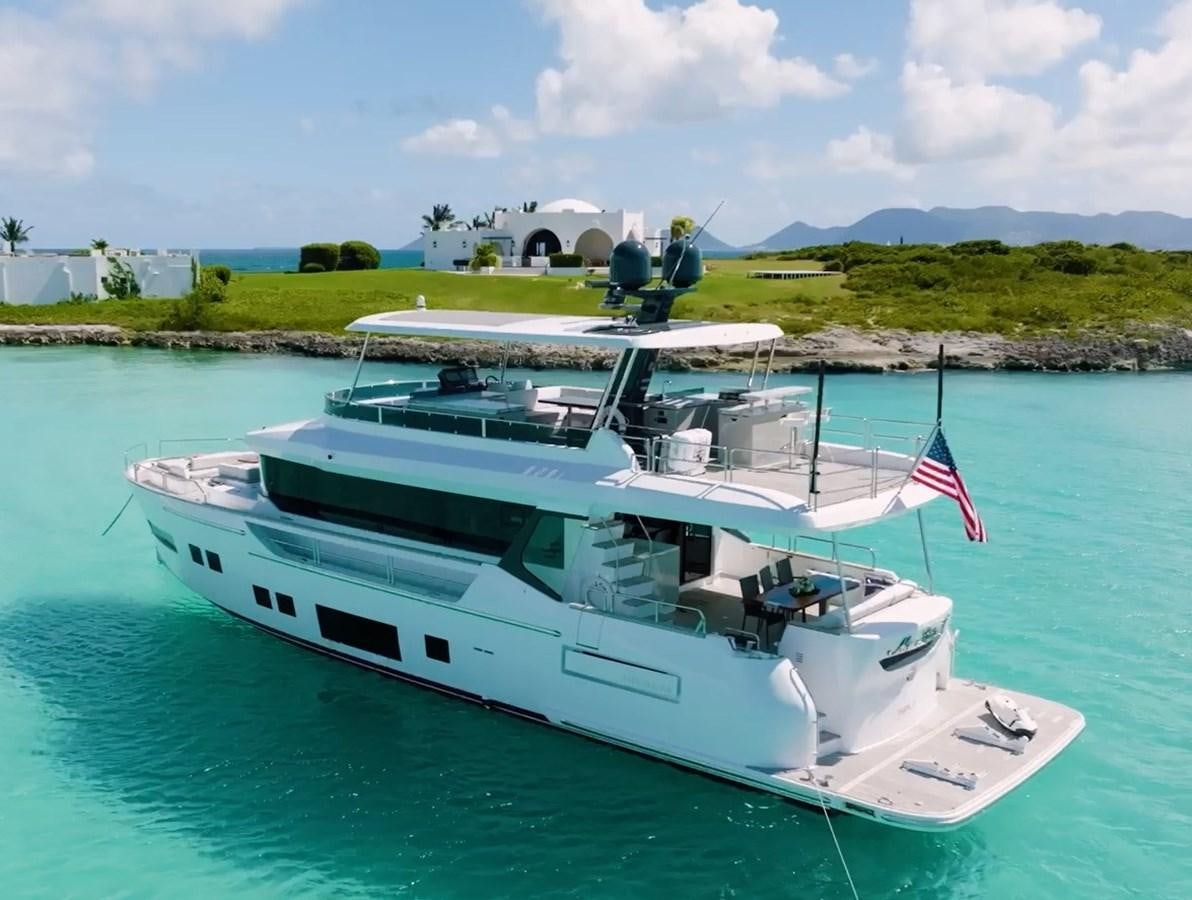 a boat on the water aboard MY LADY Y Yacht for Sale