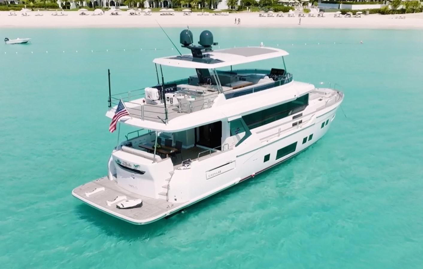 a boat on the water aboard MY LADY Y Yacht for Sale