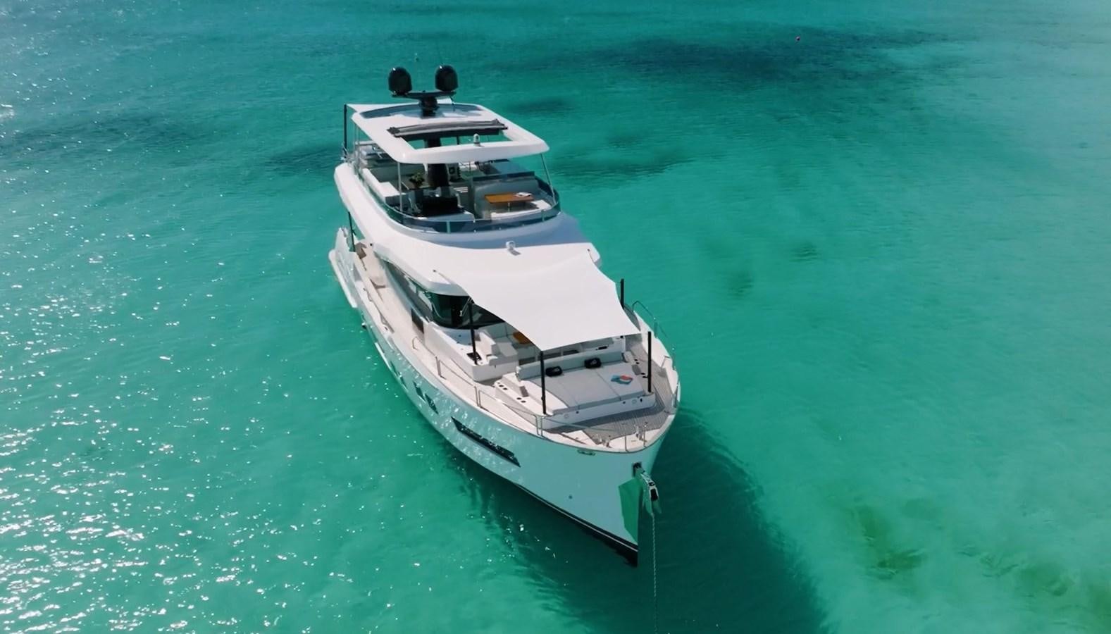 a boat in the water aboard MY LADY Y Yacht for Sale