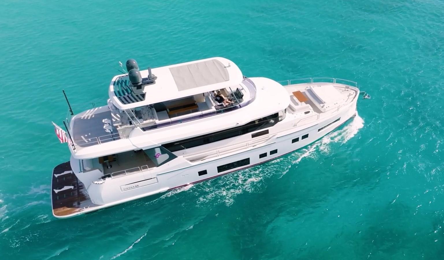 a boat in the water aboard MY LADY Y Yacht for Sale