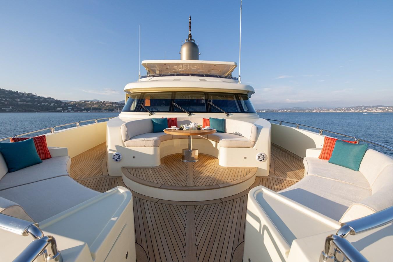 a boat on a boat aboard LADY TAHITI Yacht for Sale