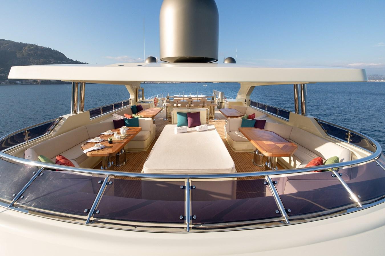a boat on the water aboard LADY TAHITI Yacht for Sale