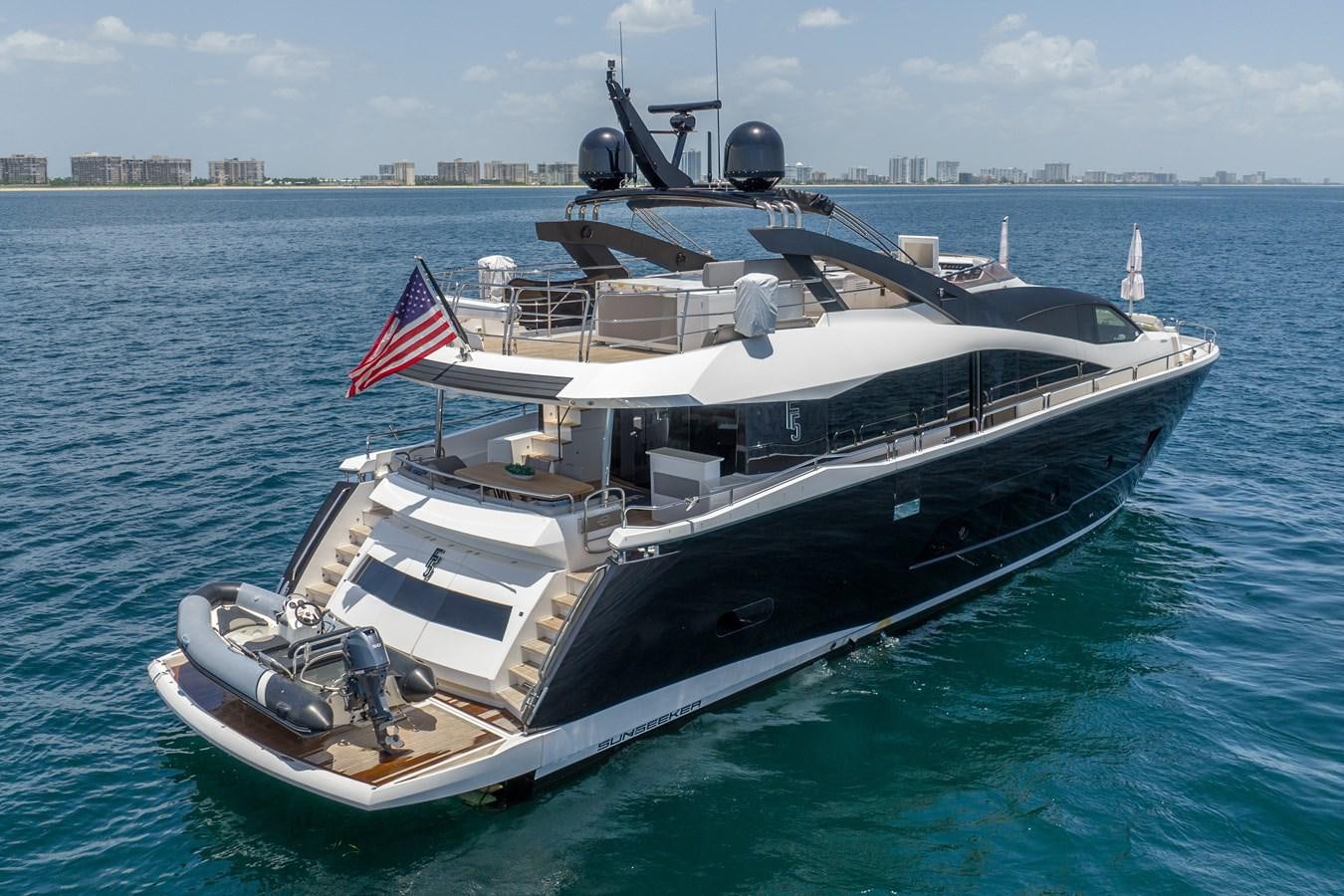 a boat on the water aboard F5 Yacht for Sale