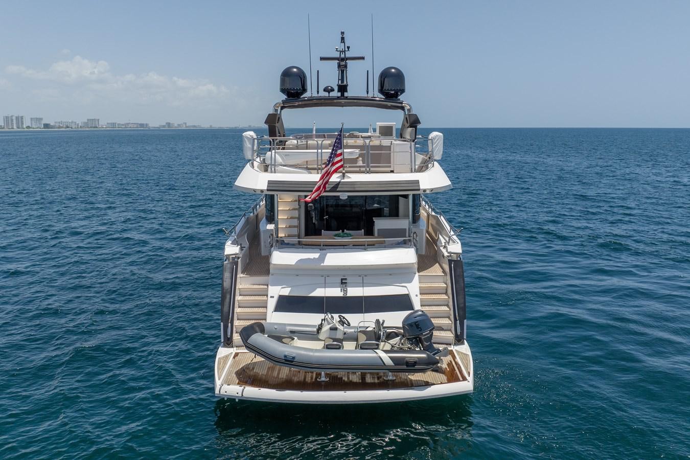 a boat in the water aboard F5 Yacht for Sale