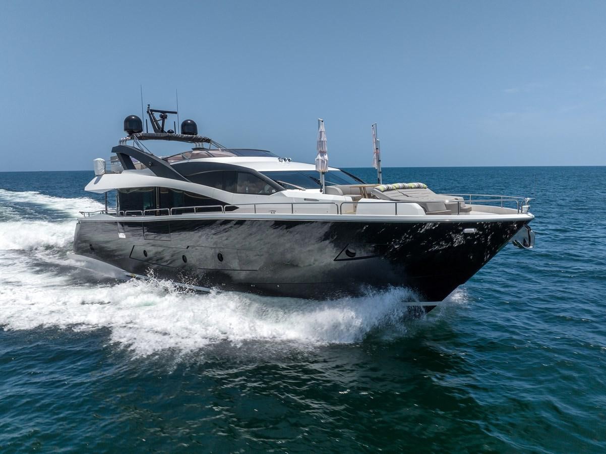 a boat on the water aboard F5 Yacht for Sale