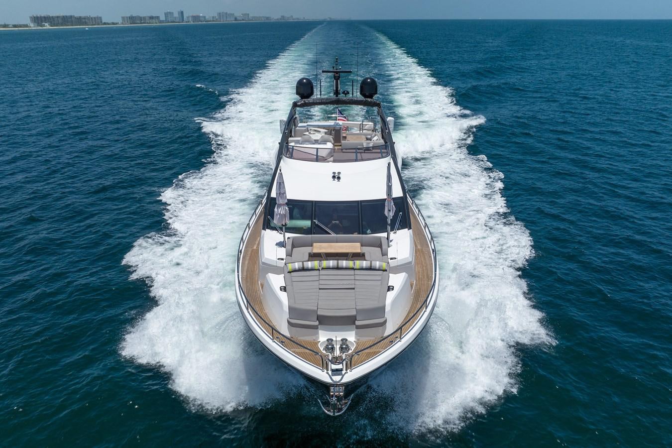 a boat on the water aboard F5 Yacht for Sale