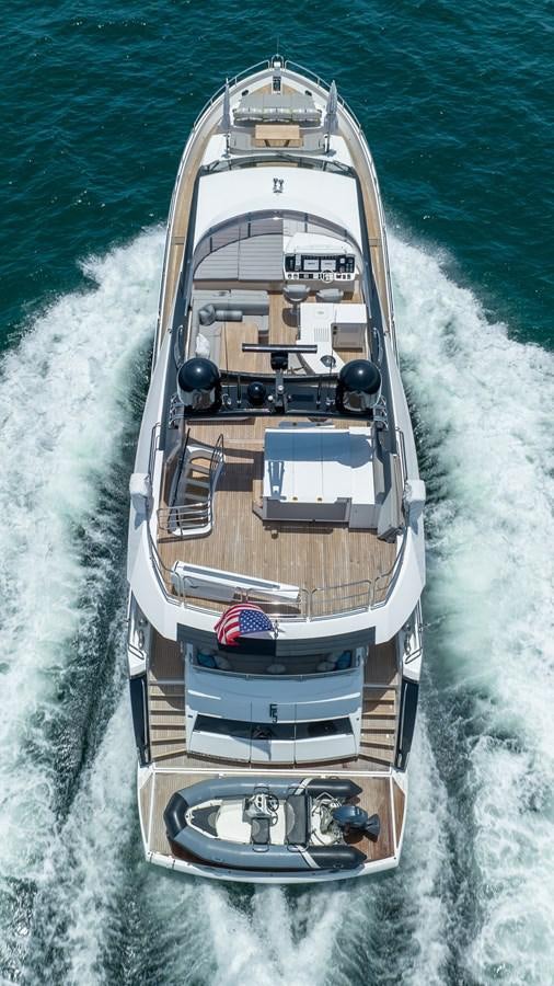 a ship sailing on the sea aboard F5 Yacht for Sale