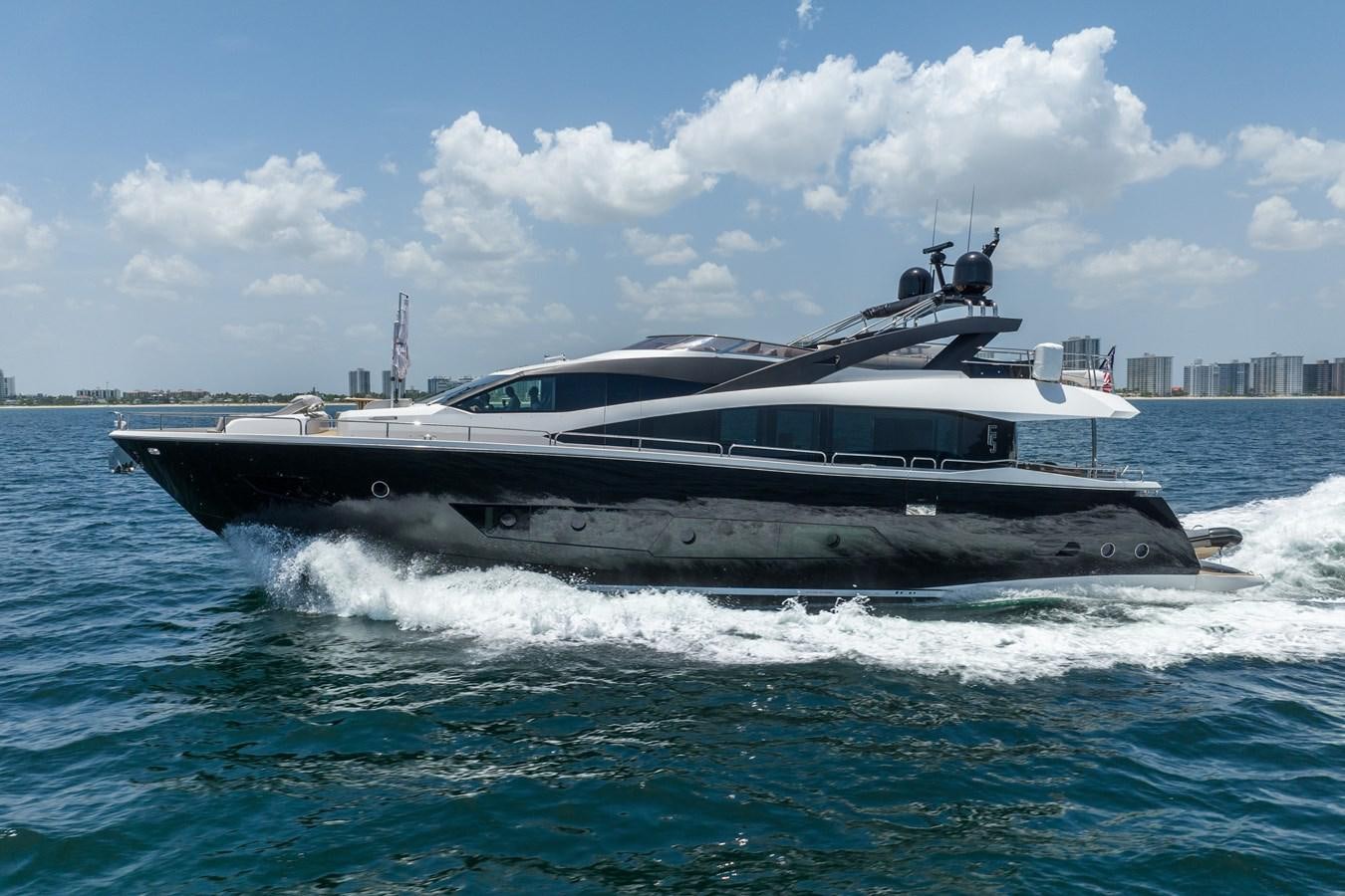 a boat on the water aboard F5 Yacht for Sale