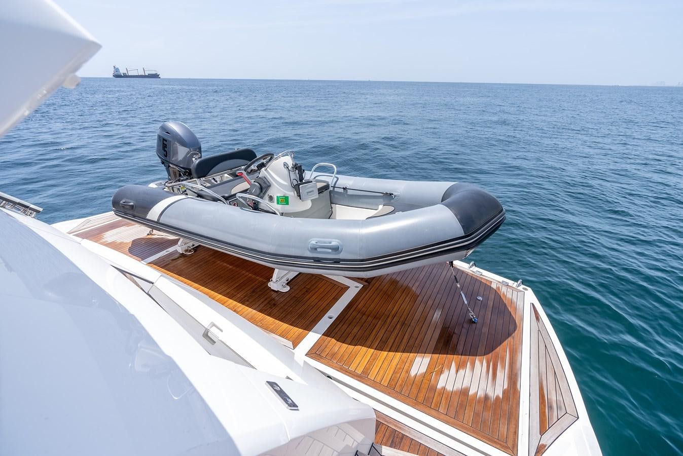 a boat on the water aboard F5 Yacht for Sale