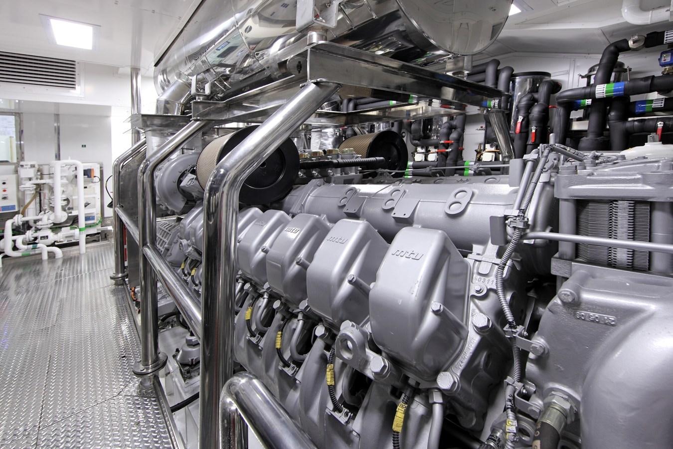 a room with machines aboard ARMADA Yacht for Sale
