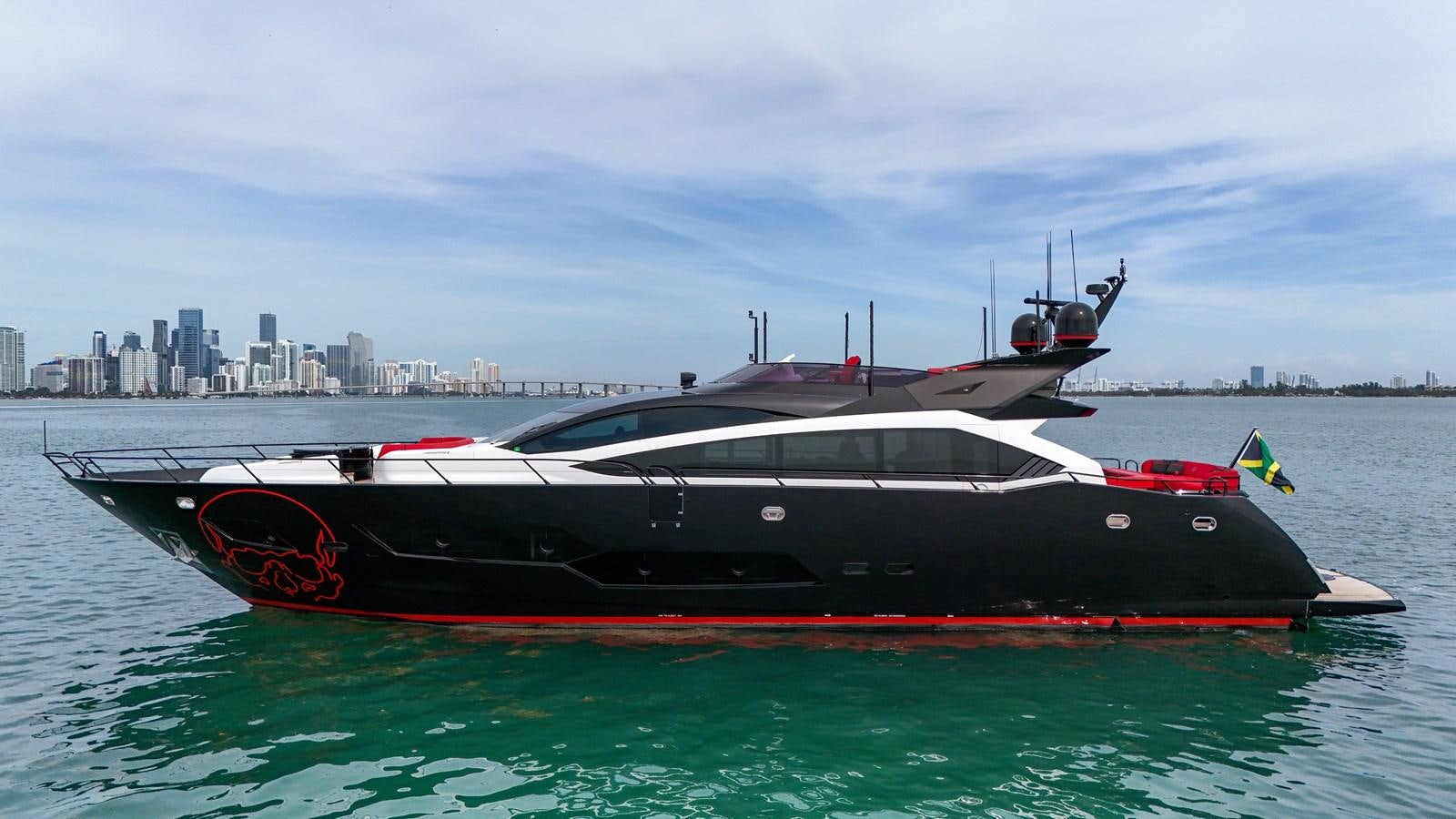 a boat in the water aboard SUNSEEKER 115 SPORT YACHT  Yacht for Sale