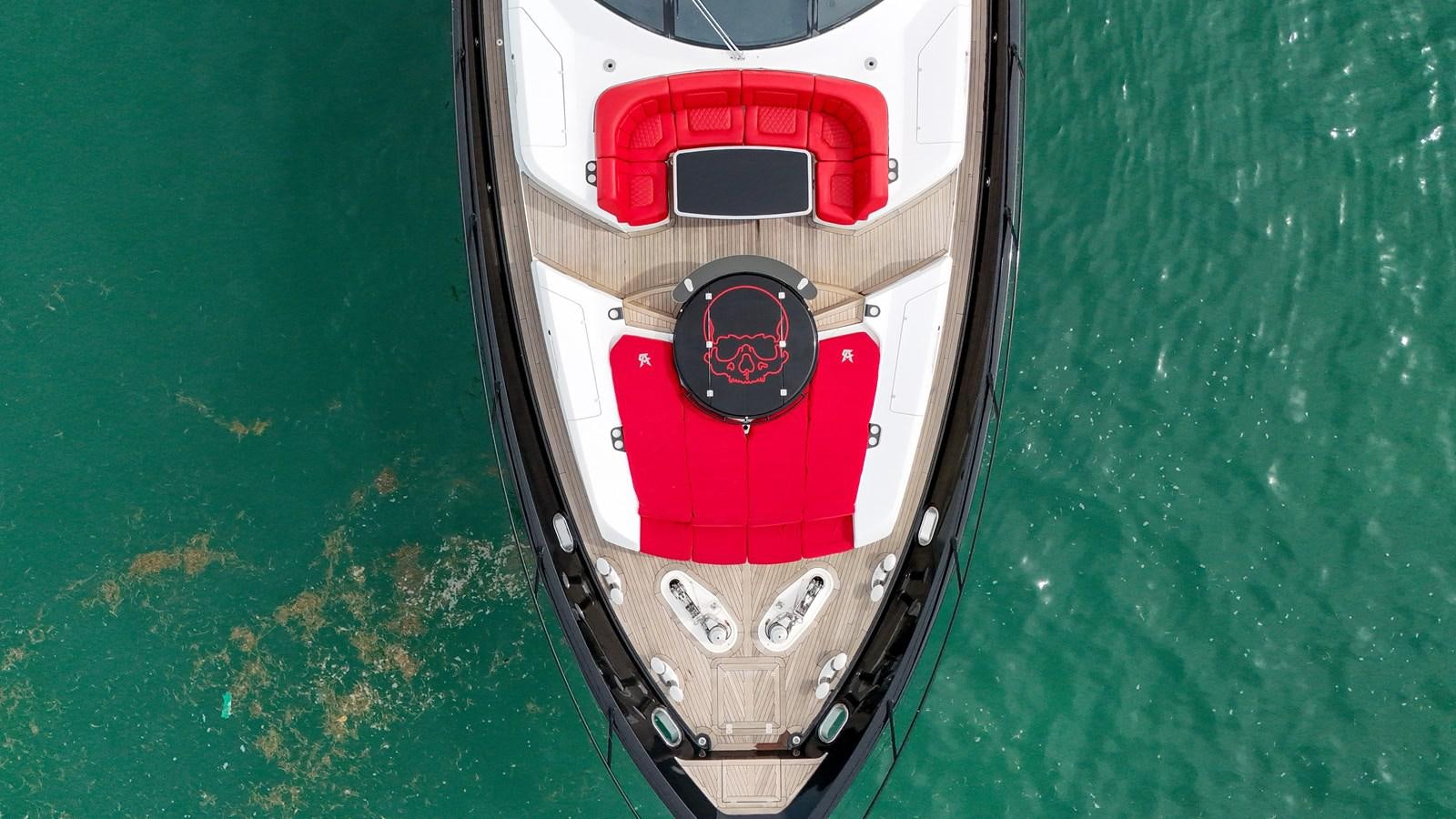 a car on a wet road aboard SUNSEEKER 115 SPORT YACHT  Yacht for Sale