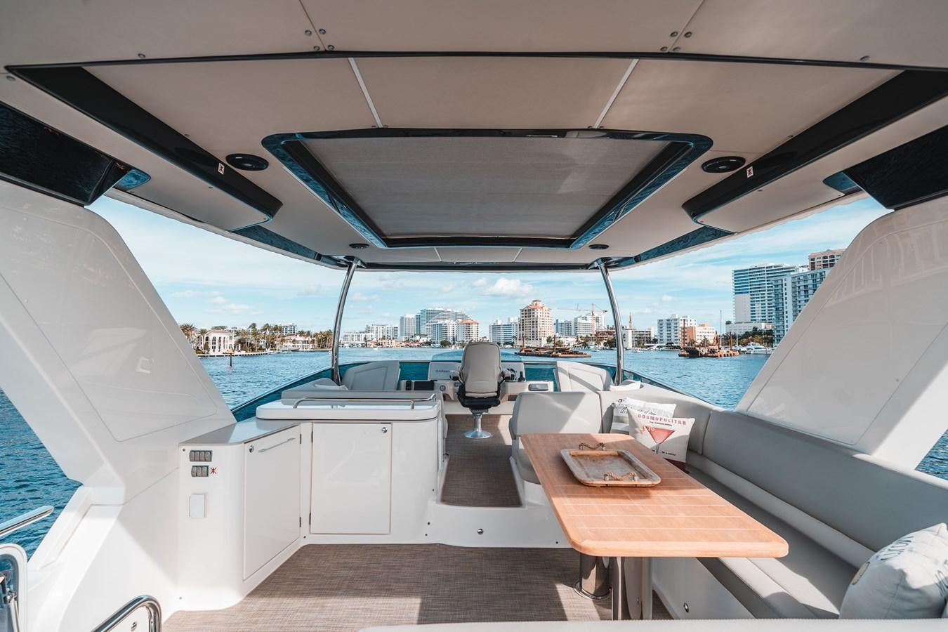 a boat on the water aboard ABSOLUTE 68 NAVETTA Yacht for Sale