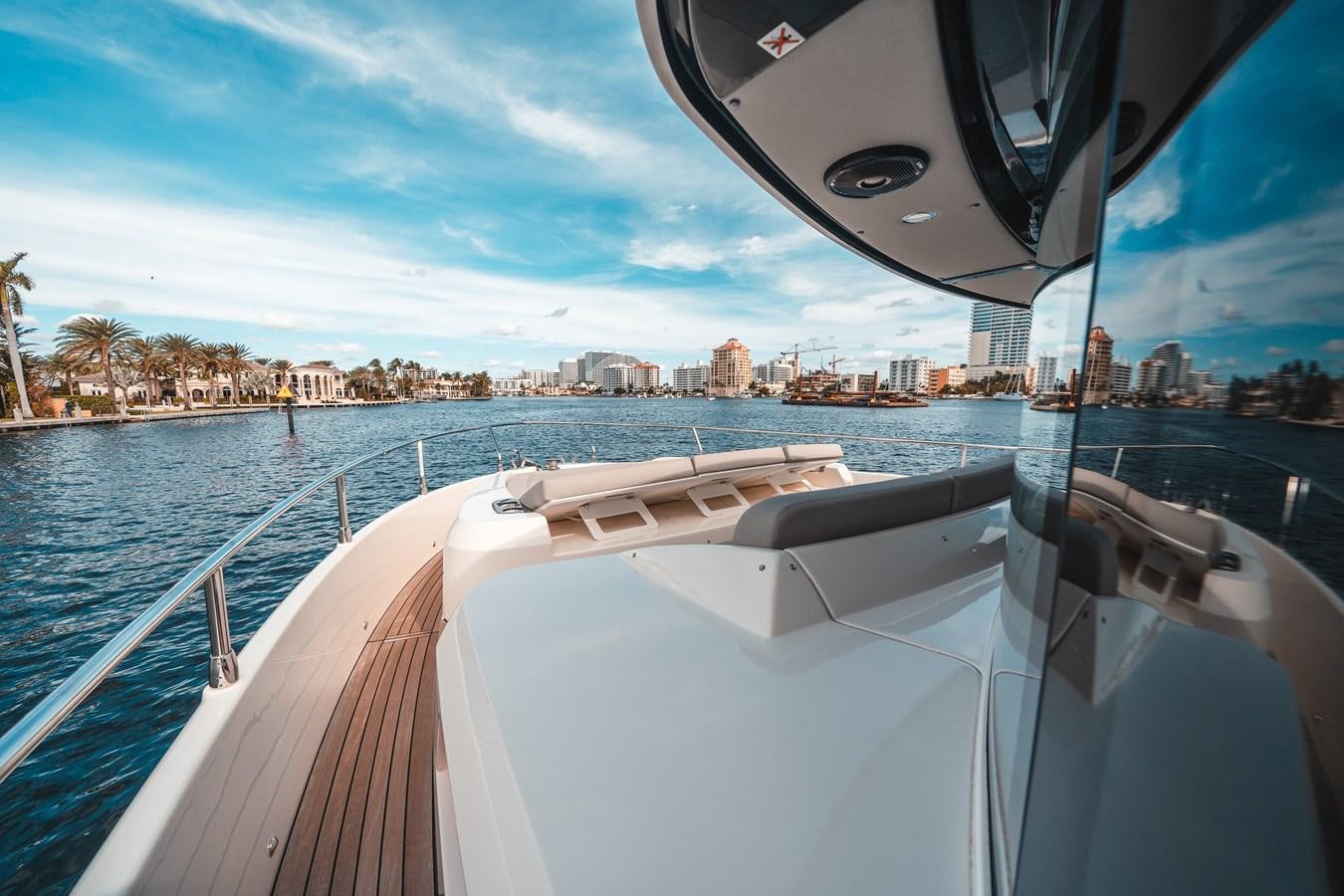 a boat on the water aboard ABSOLUTE 68 NAVETTA Yacht for Sale