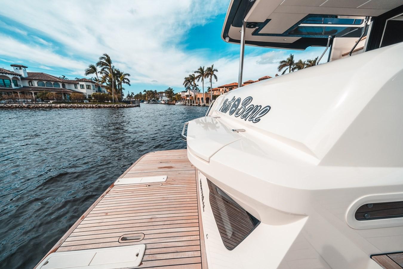 a boat on the water aboard ABSOLUTE 68 NAVETTA Yacht for Sale