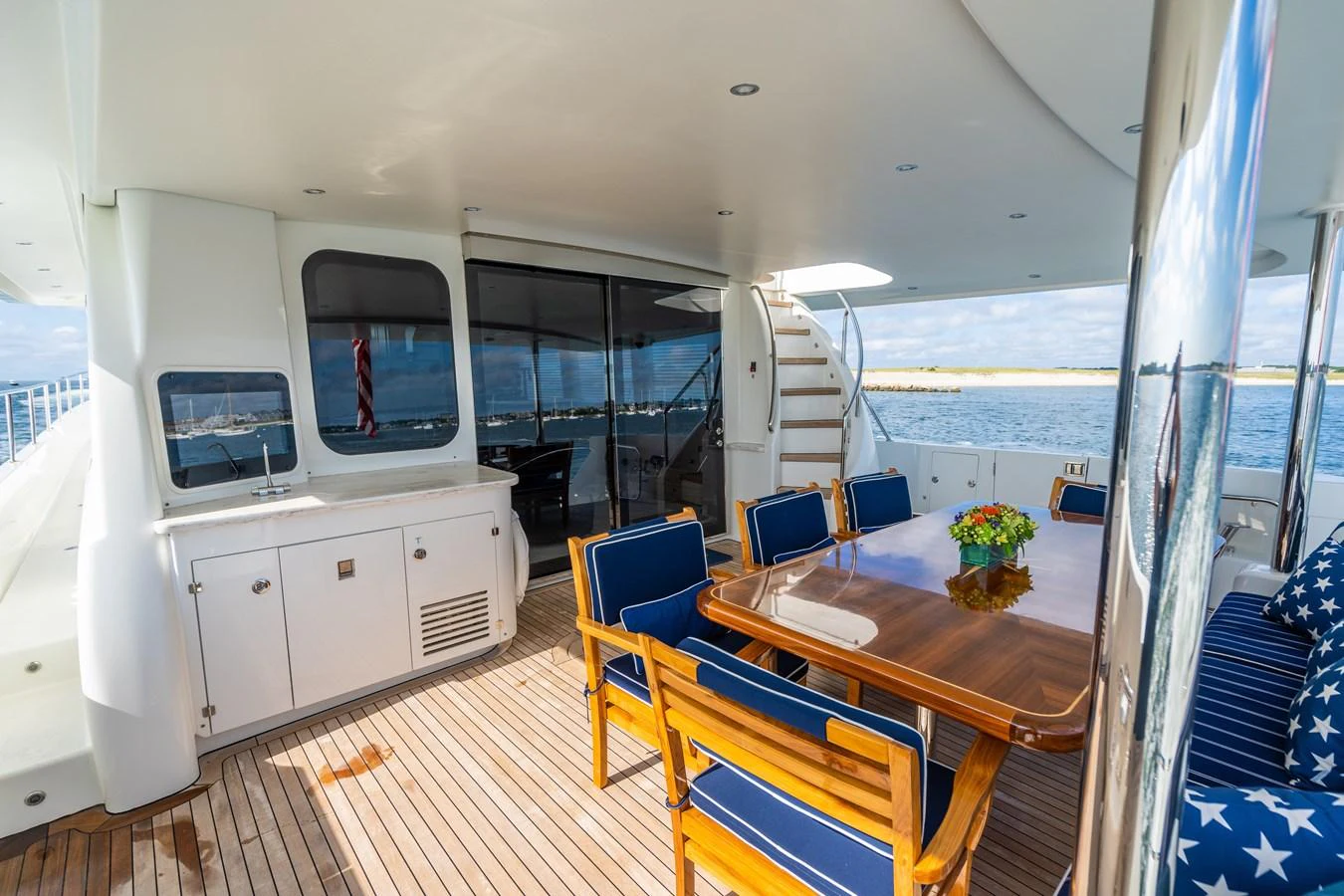 inside of a boat aboard TRANQUILITY Yacht for Sale