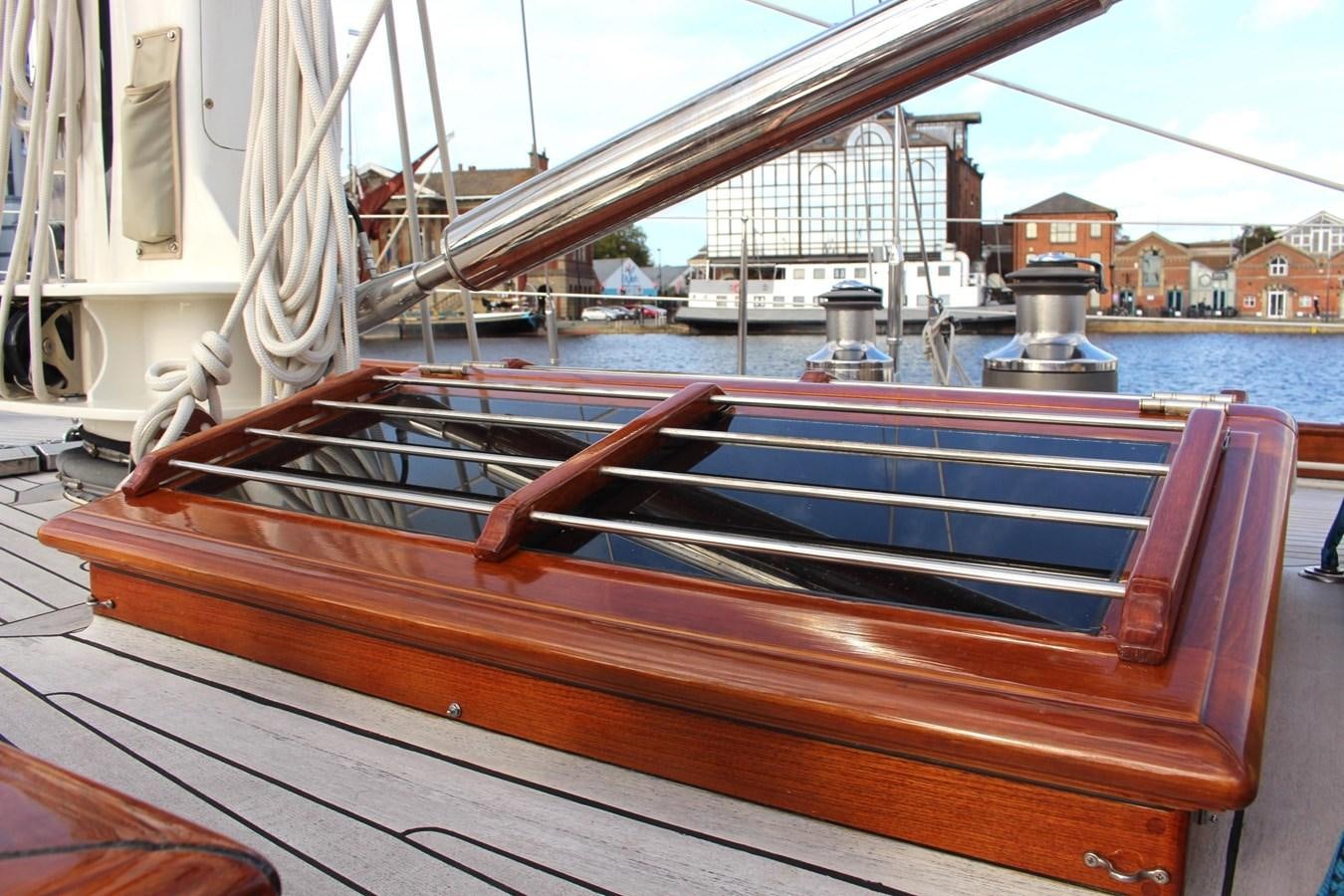 a boat on the water aboard BRAVEHEART OF SARK Yacht for Sale