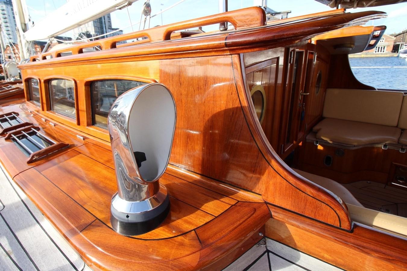 the inside of a boat aboard BRAVEHEART OF SARK Yacht for Sale