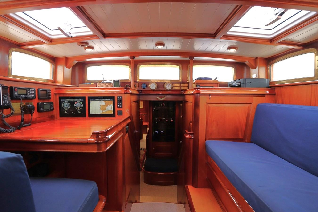 inside of a train aboard BRAVEHEART OF SARK Yacht for Sale