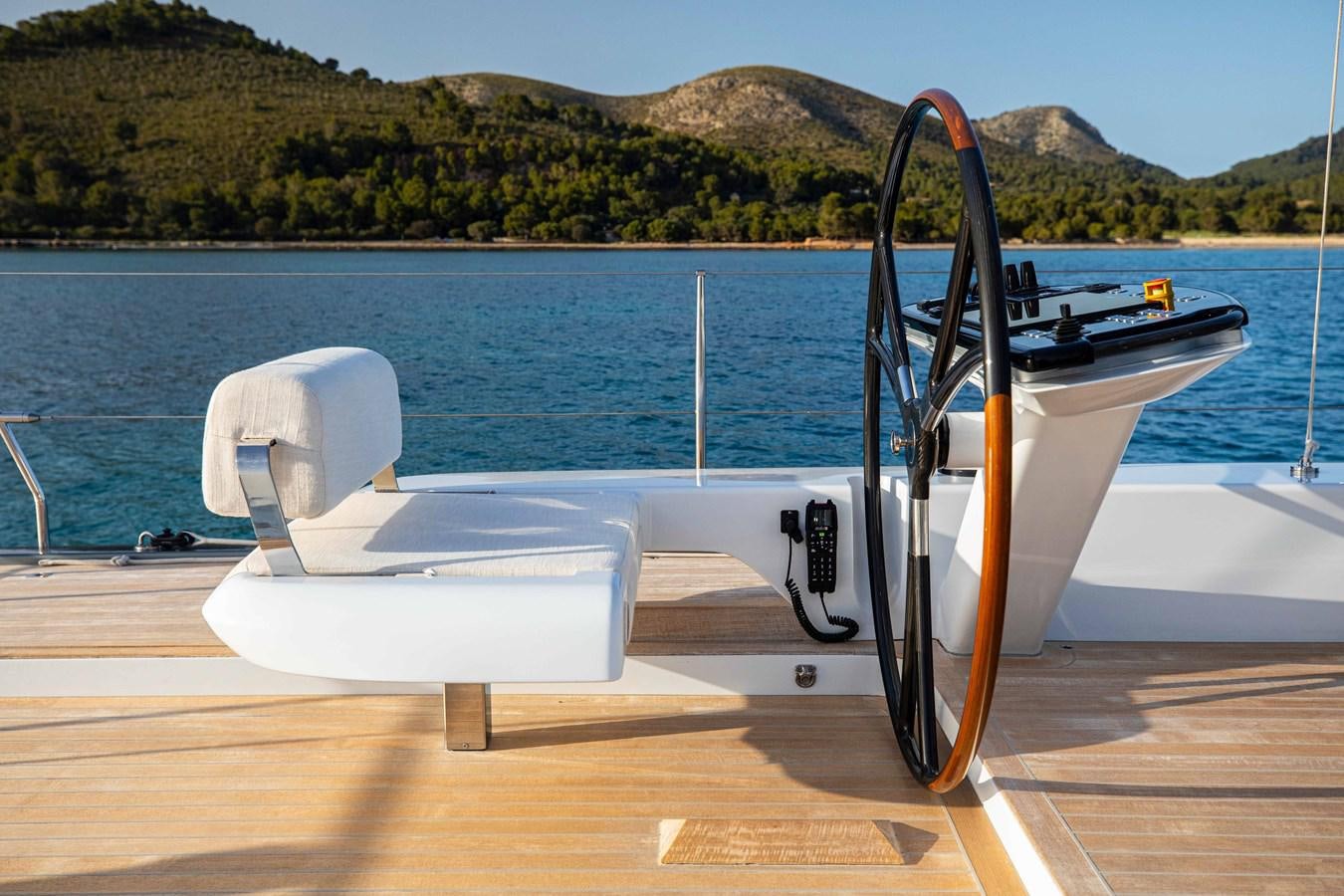 a boat on a body of water aboard MINI Y Yacht for Sale